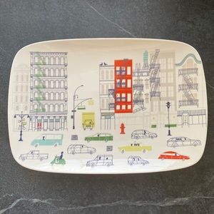 Kate Spade Hopscotch Drive Platter